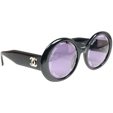 chanel paris round sunglasses|chanel paris vintage sunglasses.